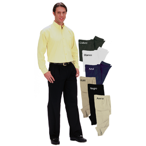 PANTALON CASUAL HOMBRE C/ PINZAS - Pantalon Docker (Hombre) - Uniformes  Monterrey